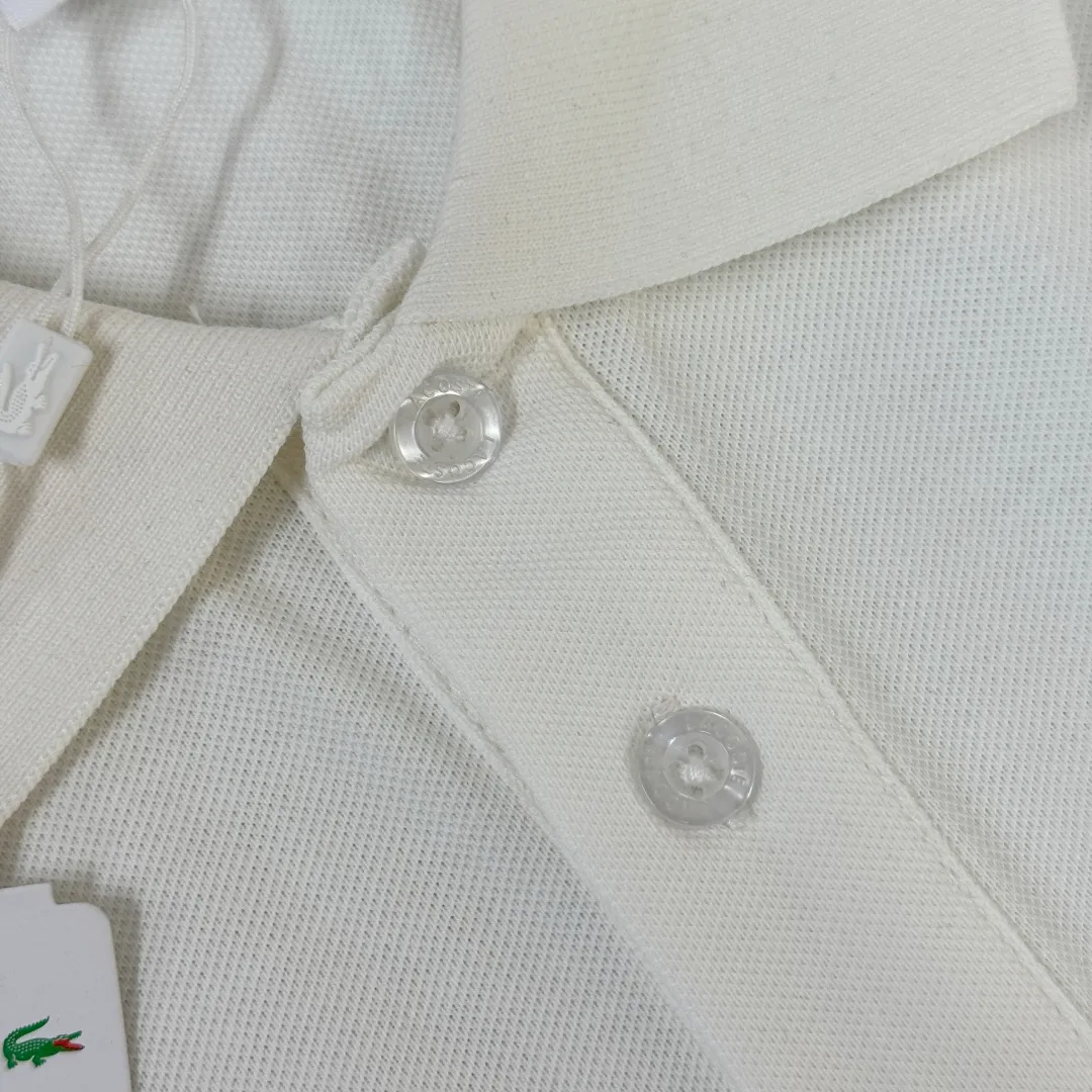 C🌟LACOSTE 2026 New Arrival polo ～ ✅ Same Style～ ， ！ ， ！ ！ ， ， ， ， 👍 ：Black White Pink Red Green Size：M L XL XXL 3XL（ ！）